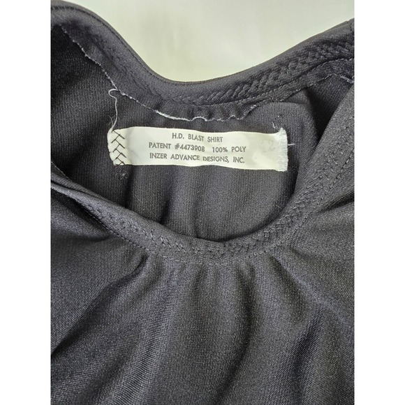 Inzer H.D. (Heavy‎ Duty) Bench Shirt 26 Black Very Small Kid Size Polyester - Picture 3 of 4